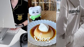 Vlog | 직장인\u0026스테이 브이로그 | 피오갓 에센셜 후드 셋업 구매, 슼놀 연남 투어(목화씨라운지와 에뚜왈), 집밥과 친구네 집들이, 의왕 바노프와 무드잇