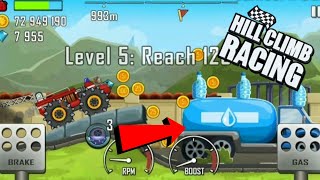 Hill climb racing |FIRE TRUCK| on Action Hero Road Gaming Video fire truck in action hero game 💪😎