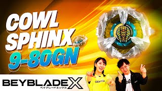 BEYBLADE X | Meet the All-New COWL SPHINX 9-80GN!!