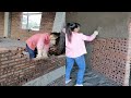 Young girl with great tiling skills - ultimate tiling skills | PART 14