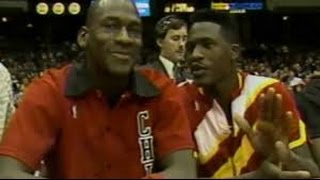 1988 Epic Dunk Contest Battle - Michael Jordan vs. Dominique Wilkins