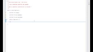 GENERATE CONSTRUCTORS FOR JAVA CLASS IN ECLIPSE