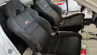 8th Gen Civic Si Seats Install in 99 Civic 2dr