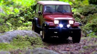 MST CMX / Tamiya Jeep Wrangler YJ / GRAND TOUR IN THE MOUNTAINS Episode III - Through the Jungle