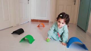 Evde mini golf | Baby Fun Play Golf Game - Learning Colors | Meraklı Aile