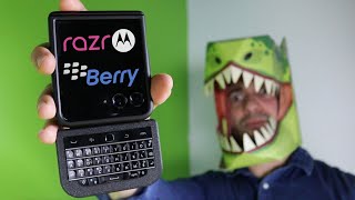 Moto Razr Meets BlackBerry: Ultimate 2024 Retro Phone?