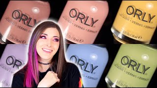 Orly Spring 2022 Impressions Nail Polish Collection Swatches and Review! || KELL