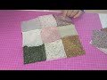 diy como hacer patchwork muy fácil patchwork básico con retales patchwork para principiantes