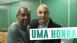 Luís Pereira visita a Academia de Futebol