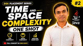 Time & Space Complexity | Avoid Time Limit Exceeded [TLE] in Interviews | DSA in Java Full Course
