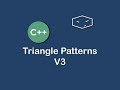 triangle patterns v3 in c++