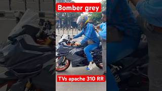 2024 apache 310RR/ bomber grey/test ride #rr310 #apache