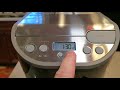 how to program automatic brew krups km4055 how to set time