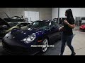 porsche 996 turbo dry ice paint correction s collective 4k