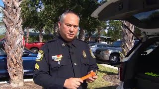 Police officer explains how to escape from submerged vehicle