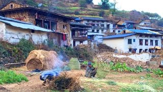 Primitive Nepali village life | himalayan rural village story | Rural Nepal |