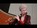 Bach: Flute Sonata in E Minor BWV 1034, Andante. Voices of Music: Kate Clark & Hanneke van Proosdij