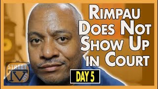 Eric Holder trial update, testimony and Rimpau did not show (Day 5)
