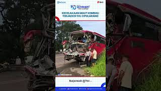 Kecelakaan Maut Rombongan Peziarah Terjadi di Tol Cipularang, Diduga Sopir Bus PO Qonita Mengantuk