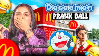 PRANK CALL || Doraemon Calling Mc Donalds 📞🍟