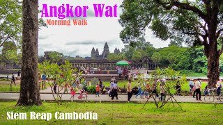 Angkor Wat | Siem Reap City 2022 | Cambodia Tour | Morning Walk