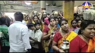 சித்ரா பௌர்ணமியை முன்னிட்டு பால்குடம் எடுத்து சாமியாடி வழிபட்ட பக்தர்கள்