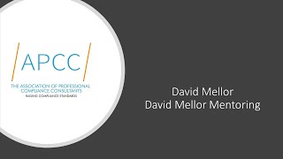 APCC Autumn Conference 2020 Speaker - David Mellor