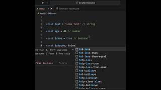 JavaScript data types #shorts