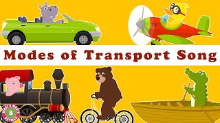 Transport Song | Vehicle and Sounds | Modes of Transport Rhymes for Kids | Bindi's Music & Rhymes