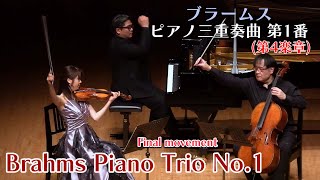 Brahms Piano Trio No. 1, 4th Movement