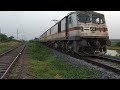 bhubaneswar bangriposi intercity superfast express in wap7 locomotive bhubaneswar to bangriposi