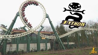 Deel Python-terrein weer toegankelijk + testritten 23-03-2018 @Efteling