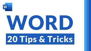 Top 20 Microsoft Word Tips and Tricks