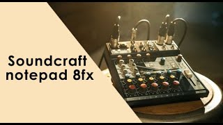 Soundcraft notepad 8fx