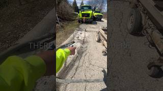 Mudjacking Curb \u0026 Gutter on street B4 asphalt paving🚸✅ #construction #paving #concrete #mudjacking