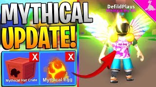 New Legendary Codes Mythical Crates New Update Trades - mining simulator roblox mythical eggs codes