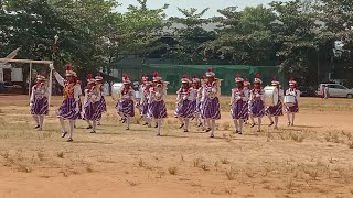 Kerala State School Kalotsavam -2023,Band Parade❤. (St:Jemmas, Mlpm.)#Shorts...