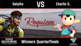 Raiyihn (Snake) vs Charlie D. (Ness) - Ultimate Winners Quarterfinals -  Requiem