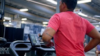 What Adjustments to make on a Manual Treadmill | A Live Demo at the CrossFit Games