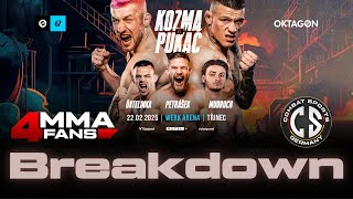 MMA 4 FANS \u0026 Combatsportsgermany Oktagon 67 Třinec Breakdown