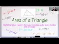 How to find area of a triangle using Herons formula