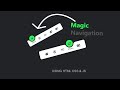 Magic Navigation Bar using Html CSS & Javascript | Curve Outside Effects