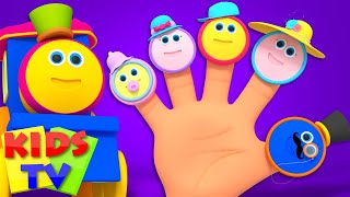 Finger Family Nursery Rhymes | Daddy Finger | Kids Tv Baby Songs | Bob The Train