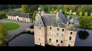 Kasteel Cannenburch, Vaassen. By Drone