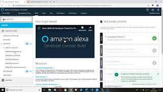 #4 Creating the Alexa skill for our IoT and link to the lambda program