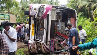 raja bus accident live cctv footage/ erode bus accident #arachalur #vadapalani #erode to Palani 😭
