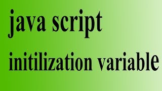 #2 How to Initialization a Variable in javaScript in Urdu/Hini