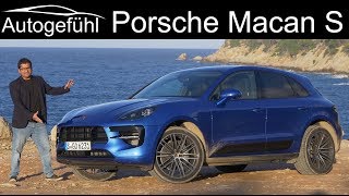 Porsche Macan S Facelift FULL REVIEW 2019 2020 - Autogefühl