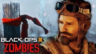 Black Ops 3 ZOMBIES - ORIGINS MORSE CODE EASTER EGG! RED SCARF! (BO3 Zombies)