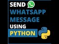 Sending Whatsapp messages using Python | Apna Tech